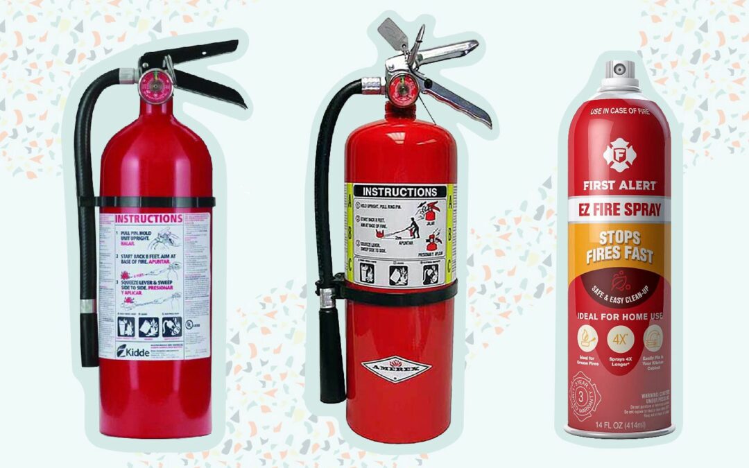 Moving into your new home? It’s time to buy a fire extinguisher!